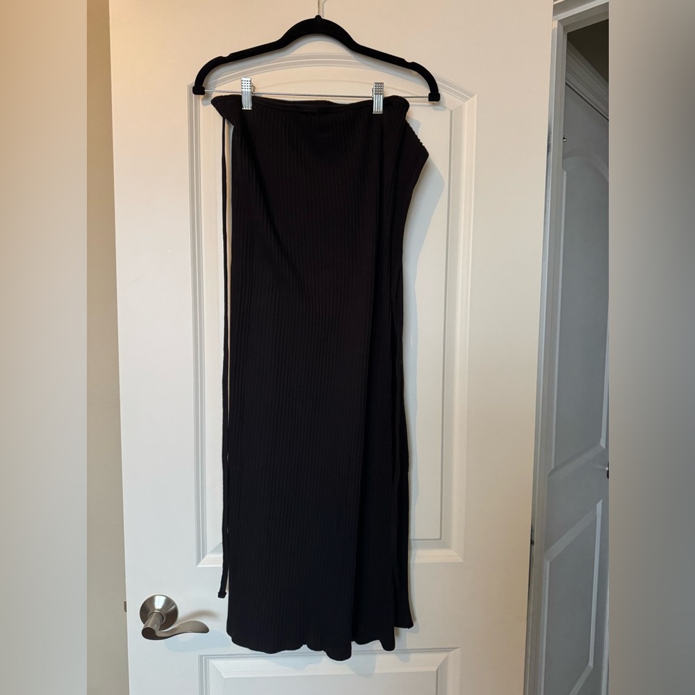 Chic Black Maxi Skirt for Women